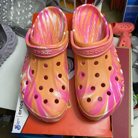 Crocs marbled Baya clog